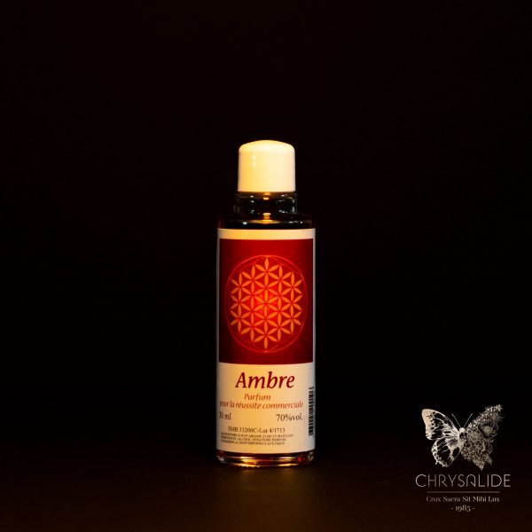 parfum ambre pour la réussite commerciale